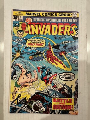 The Invaders #1  Comic Book  1st App The Invaders II