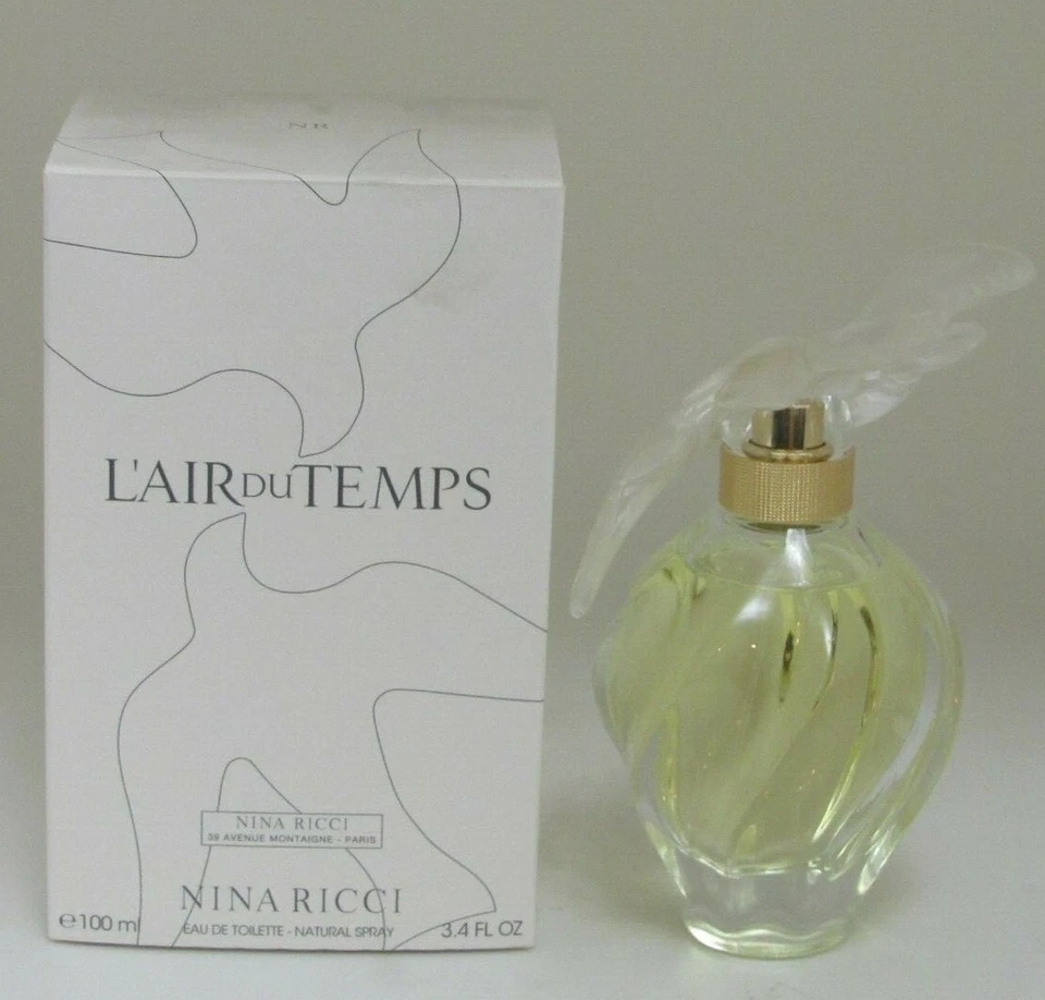 L'Air Du Temps от Nina Ricci 3,3 / 3,4 унц туалетная вода спрей новый в белой коробке - Изображение 2 из 4