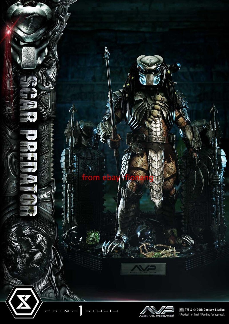 Prime 1 Studio P1S Alien vs. Predator AVP Scar MMPR-04 Normal