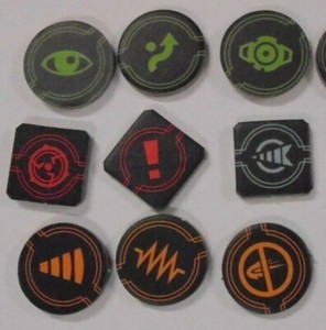 X-Wing Miniatures Replacement Tokens Conditions & Obstacles (Second Edition 2.0)