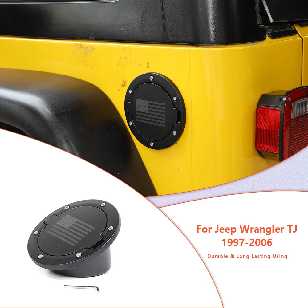 Jeep tj gas cap cover online