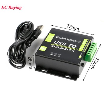 1x FT232RL USB to RS232/RS485/TTL Serial Communication Module