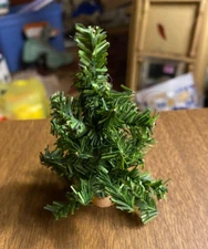 Vintage Department 56 Tiny Christmas Tree Village House 3.5"