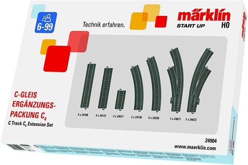 Märklin H0 binario C curvo e dritto assortimento a scelta / nuovo e scatola originale - Foto 37 di 49