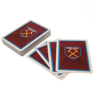 Carte d'anniversaire West Ham United signée par l'équipe