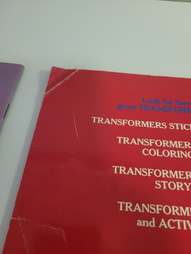 LOTTO LIBRI TRANSFORMERS VINTAGE - Voltron Adventure Storybook - Leggi - Foto 11 di 23