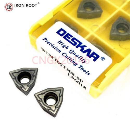 DESKAR 50P WCMX06T308-SF LF6018 U Drill Insert CNC Lathe Tool for Quick Drilling - Picture 6 of 6