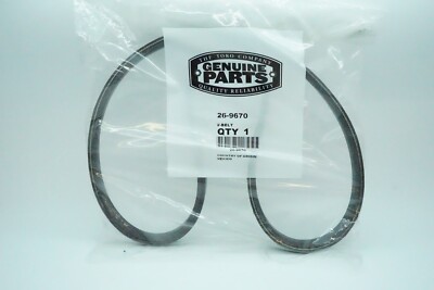 GENUINE OEM TORO PART # 26-9670 BELT; SNOW THROWER & PROLINE