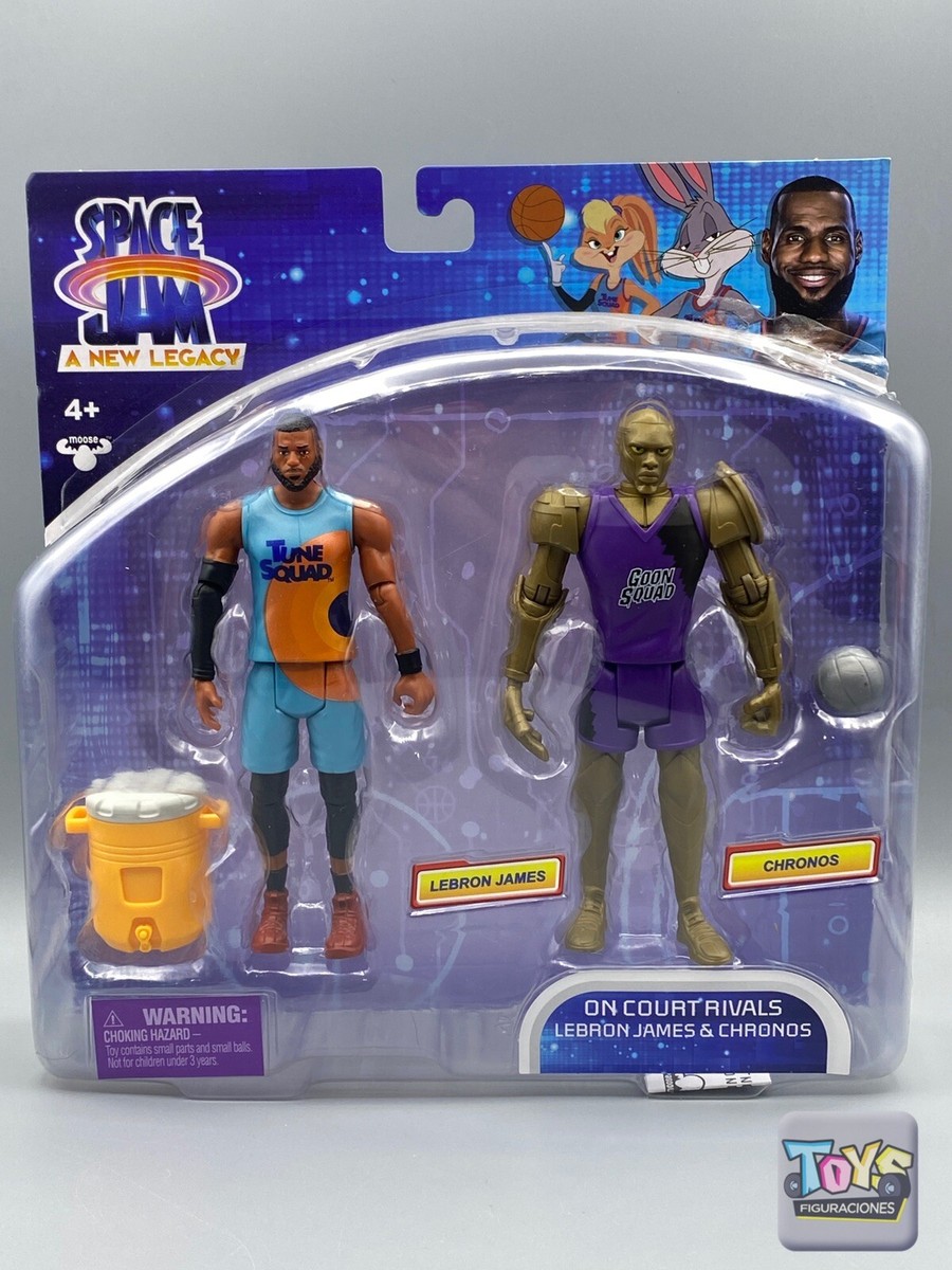 Space Jam a New Legacy LeBron James & Chronos Action Figures On