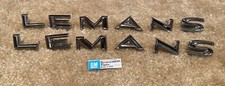 1965 1966 Pontiac Lemans Fender Letters Emblems 65 66 Left Right Side New