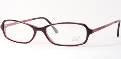 TONI GARD 14116 417 BURGUNDY /BORDEAUX UNIQUE RARE EYEGLASSES FRAME 51-16-140mm
