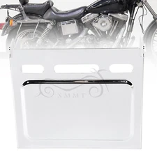 Chrome Windowed Battery Box Cover For Harley Dyna Wide Glide Sportster XLH883 US