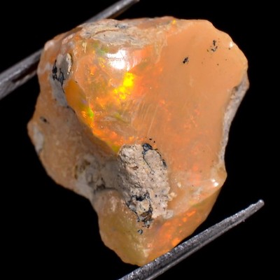 Rohäthiopische Opal-Kristalle, Mineralspezimen Roh 11,50 Ct 13x15x11 Mm ZZ184