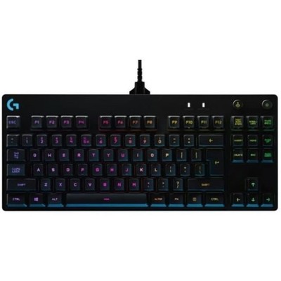 Logitech G PRO X 920-009395 TKL Gaming Keyboard mit GX Red Linear & RGB