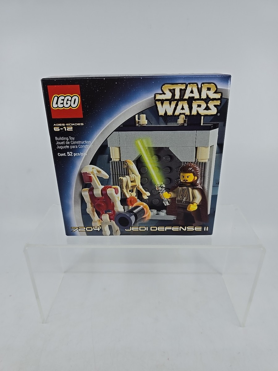 *NEW* LEGO Star Wars: Jedi Defense II (7204) SEALED Vintage RETIRED  2/2