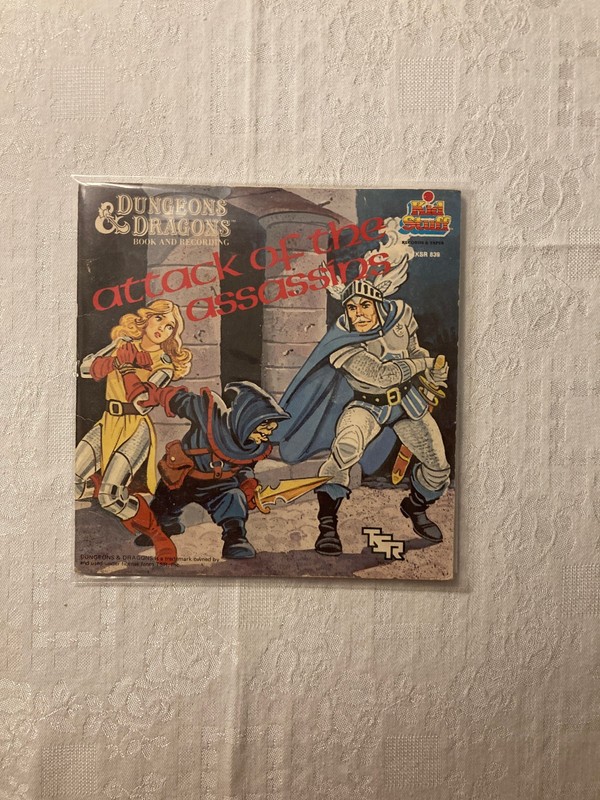 DUNGEONS & DRAGONS - Attack Of The Assassins ©1984 TSR, Inc. / Kid Stuff KSR 639