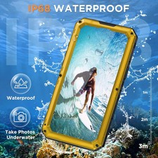 Waterproof IP68 Case For iPhone 16e 15 14 Plus 13 12 11 Pro Max XR Metal Cover