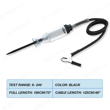 Heavy Duty 6 - 12V Automotive Car CIRCUIT TESTER Wire Test Lamp Light Probe Tool