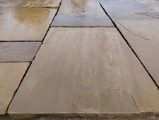 Yorkstone Paving Slabs Flags Finest Quality 600mm Wide 50/75mm Thickness £130