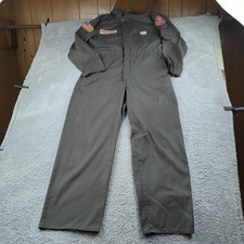VTG 70s Toyota Coveralls Mens 40R Herringbone Twill Big Mac Penn Prest Penney