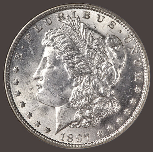1897 O Morgan 90% Silver $1 US Coin