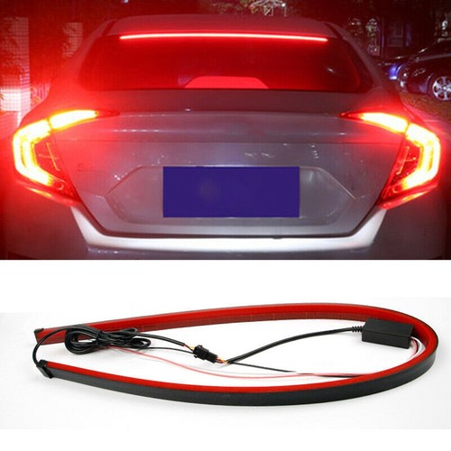 90 Cm Car Third High Brake LED Light Strip Rear Windshield Stop Signal Bar Lamp - Picture 2 of 7