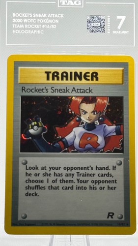 Rocket's Sneak Attack (Unlimited) graded TAG 7 for sale on eBay