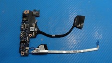 Dell Latitude 3410 14" Genuine I/O USB SD Audio PCB Board  w/Cables Y67KR JP9PH