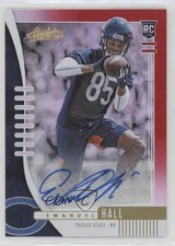 2019 Panini Absolute Rookie Red Spectrum Signatures 4/75 Emanuel Hall Auto wd9