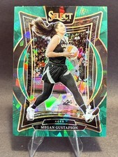 2025 Panini Select Megan Gustafson #17 Green Ice Prizm