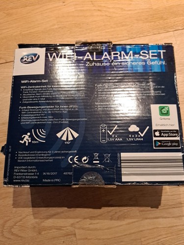 REV WiFi Alarmanlage -Zuhause ein sicheres Gefühl - Bild 2 von 8