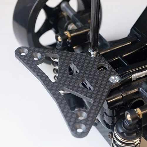 Parachoques de fibra de carbono MRC MATRIX RACING CLUB para TT-02 (modelo RC) Foto 2 de 4