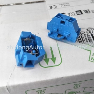 NEW 100PCS FOR WAGO Small 4-Wire Spring Terminal Block 260-334 Blue 1.5mm Sq. #Z