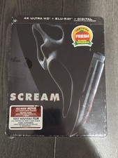Scream (2022) Steelbook: 4K, Blu Ray, Digital Sealed New Mint US Ships i...