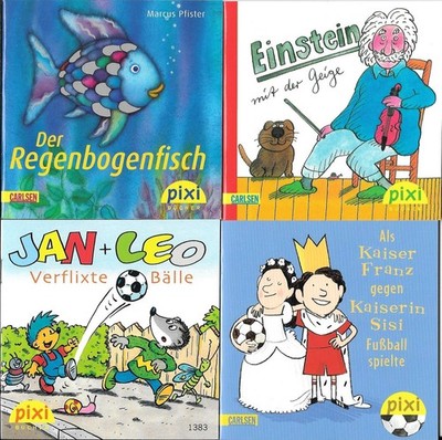 16 NEW German children's PIXI books * wonderful stories / many different topics