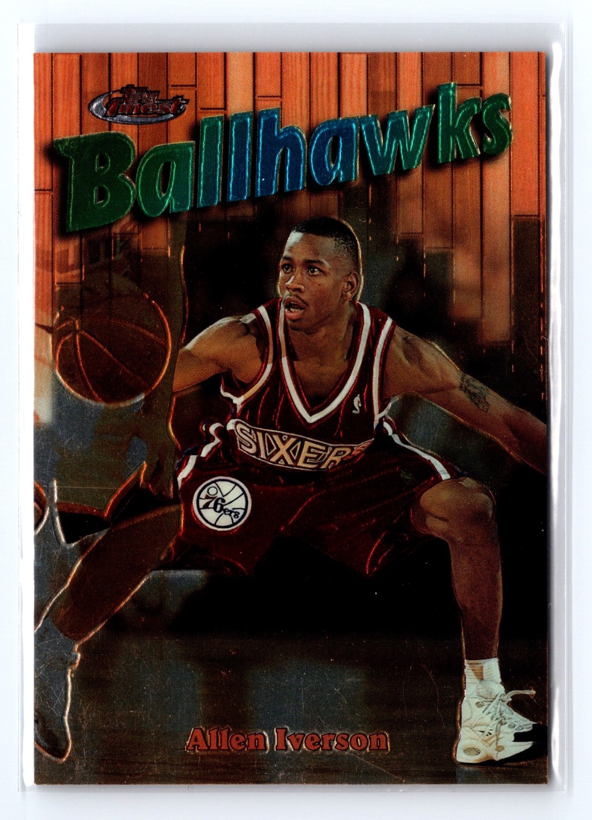 1997-98 Topps Finest - Common Allen Iverson #57