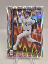 2025 Topps Chrome - Riley Greene #34 RayWave Refractor