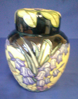 Moorcroft Ingwerglas & Abdeckung Cymbeline'''' Shakespeare Muster Ltd Auflage 19 von 250
