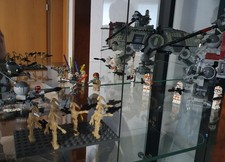 Star Wars AT Te Walker mit General Grievous und Obi Wan Kenobi