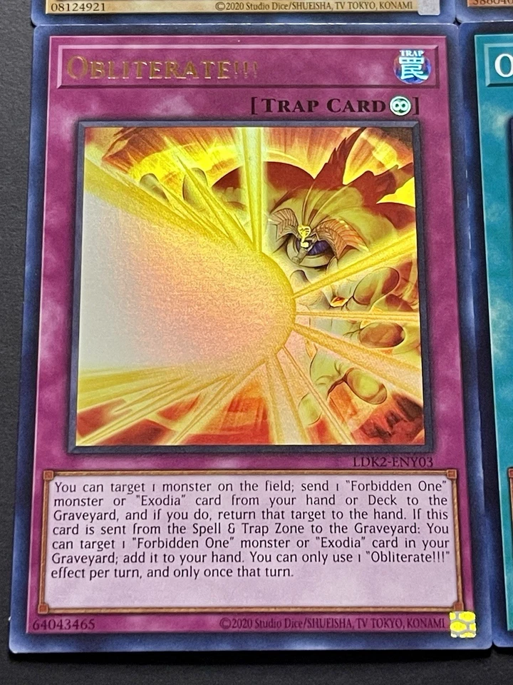 Exodia Full 5 Piece Set + Incarnate + Obliterate!!! + Blaze + Rage  | YuGiOh! - Image 2 of 4