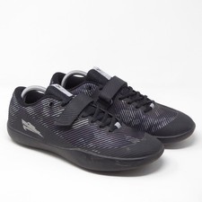 Velaasa Stones Mens Track and Field Throwing Shoes Black Grey Size 10
