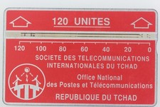 L&G Chad Red 120 U 901C Phone Card (53531)