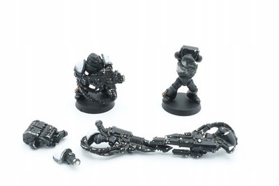 Warhammer 40k Space Marines Devastators set of 2 plastic miniatures metal parts