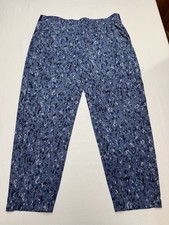 Athleta Brooklyn Ankle Travel Pant Captivate Chrome Blue Womens 16