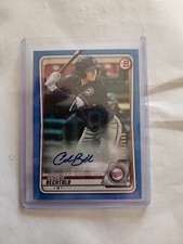 Andrew Bechtold /150 2020 Bowman - Prospects Autographs #PA-AB Blue (AU, RC)