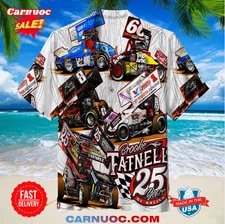 Sprint Car | Hawaiian Shirt S-5XL