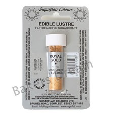SUGARFLAIR Lustre Dust Powder Edible Sparkle Sugarcraft Food Cake Colour