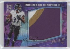 2016 Panini Spectra Monumental Memorabilia Neon Pink /10 Buck Allen #5 0f8