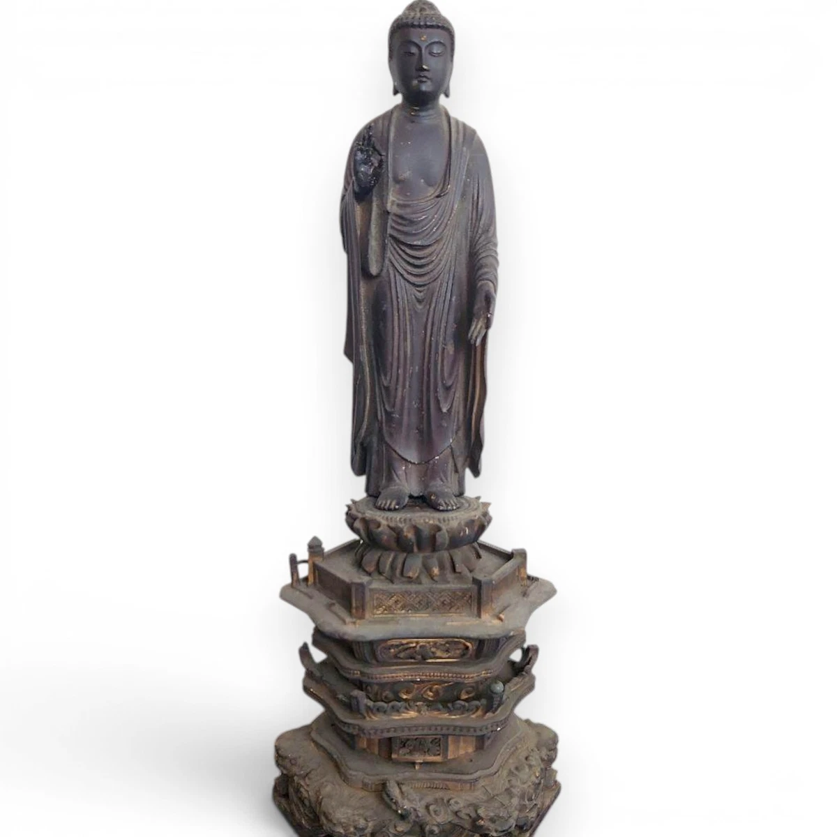 古董日本木制雕像1850-1899 | eBay