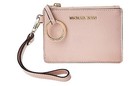 Michael Kors Coin Purse Wallet Blush Beige Jet Set Wristlet ID Card Holder Smal — photo 1